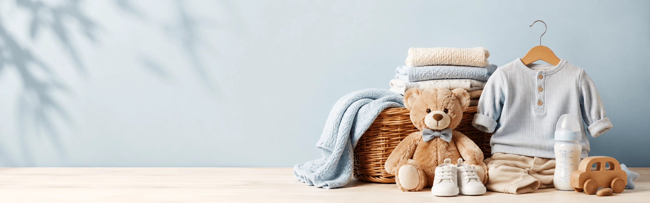 Free Baby & Kids Nursery Essentials Banner for eCommerce storefronts