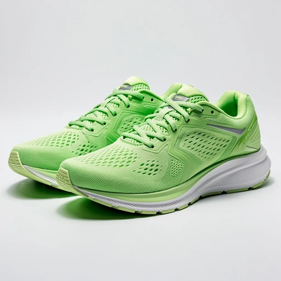 Fluorescent Green Women's Running Shoes