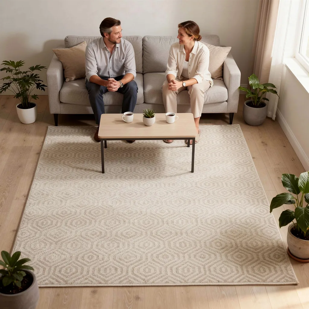 Cozy Woven Area Rug 2