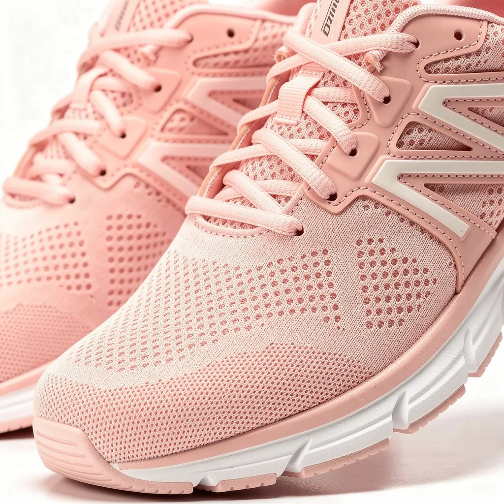 Tênis feminino de treino rosa, vista 3