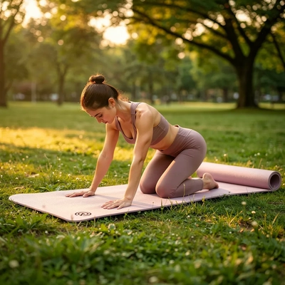 Yoga Mat in a Premium Setting