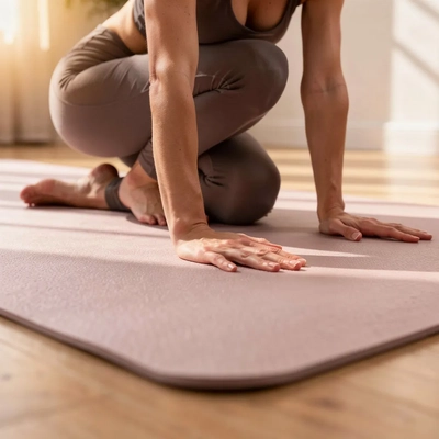 Yoga Mat in Action