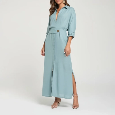 Elegant Commuter Maxi Dress Scenes