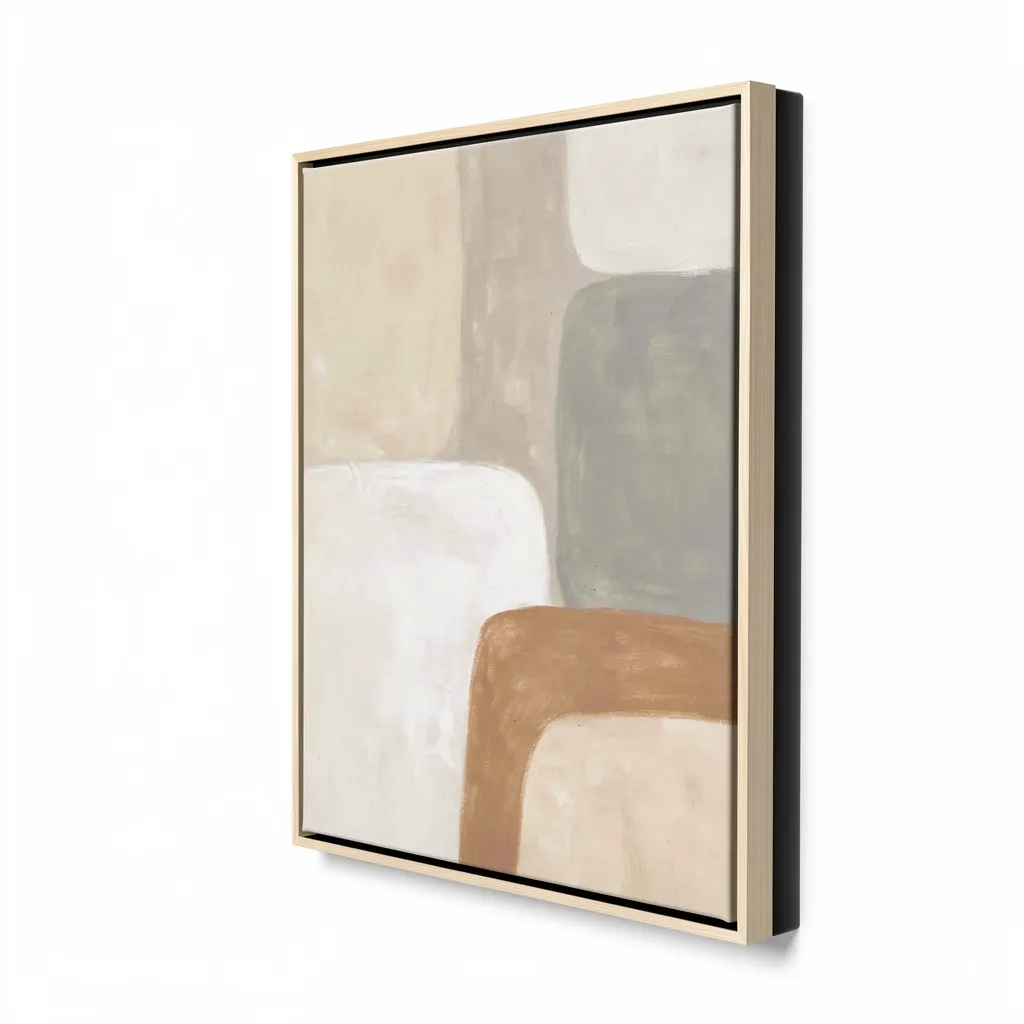 Quadro decorativo moderno com arte abstrata, vista 5