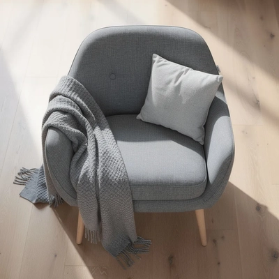 Modern Scandinavian Lounge Chair