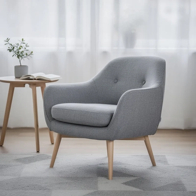 Modern Scandinavian Lounge Chair