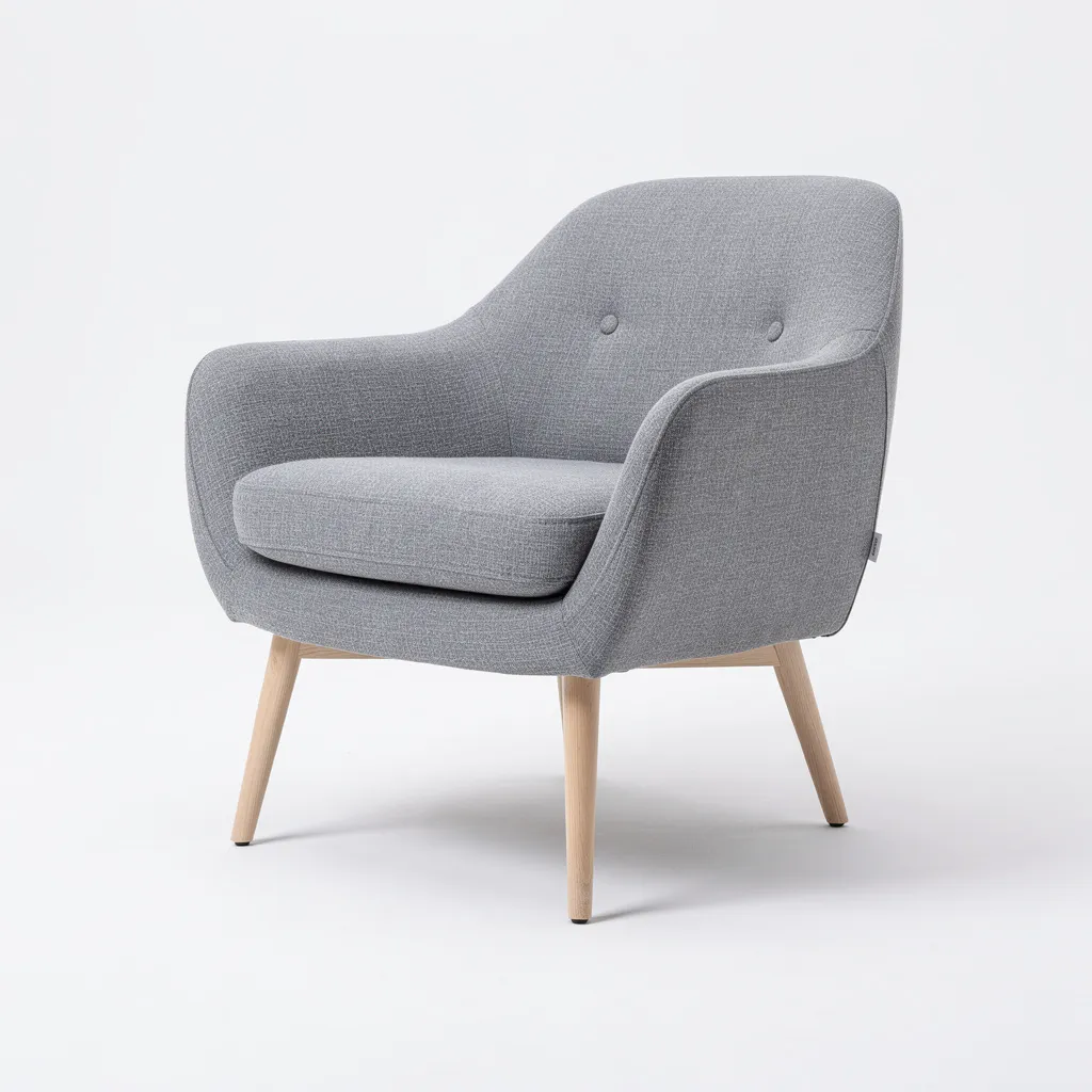 Modern Scandinavian Lounge Chair
